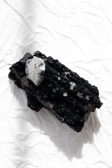 Goethite with Calcite specimen