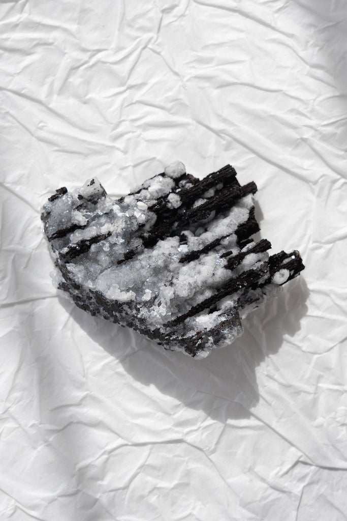 Goethite with Calcite specimen