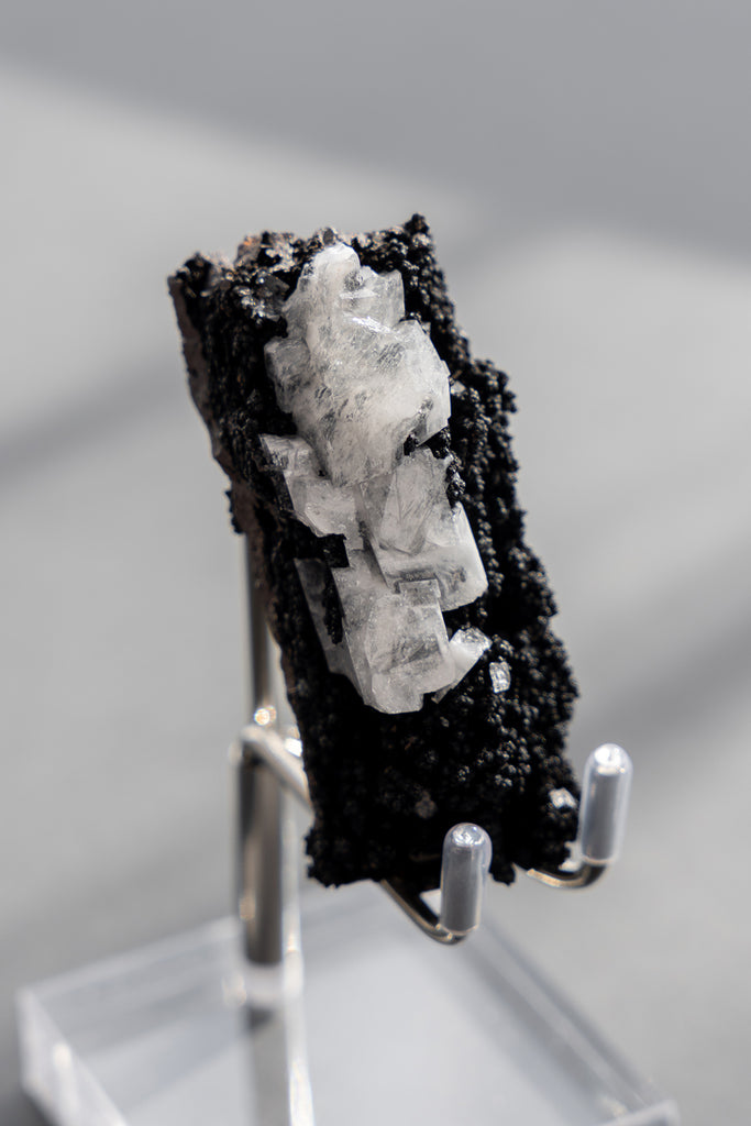 Goethite with Calcite specimen